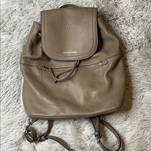 Vince Camuto Luz 100% Genuine Leather Backpack in Foxy (Taupe)